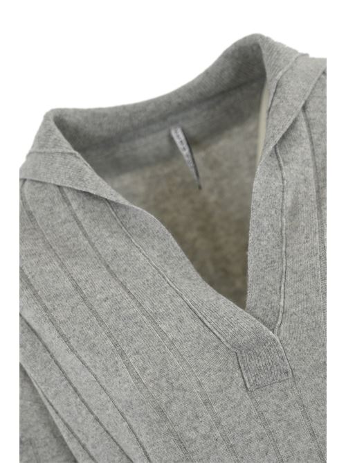 Maglia a coste in misto cashmere Liviana Conti | F4WC17X47-0